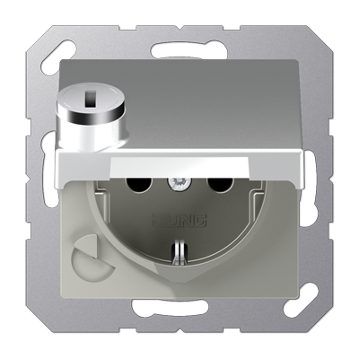 SCHUKO® розетка с замком, A1520BFKLSLAL