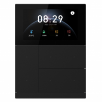 GVS CHTFB-3.0/6.1.21 Комбинированный выключатель Waltz, металл черный GVS CHTFB-3.0/6.1.21 Комбинированный выключатель Waltz, металл черный