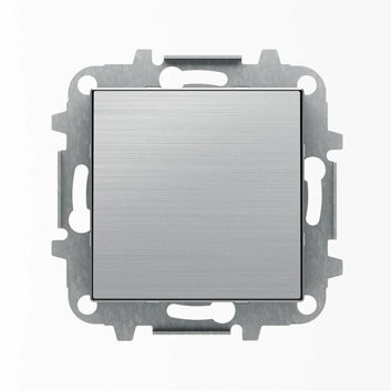 8500 AI - Заглушка с суппортом, серия SKY, цвет нержавеющая сталь - 2CLA850000A1401