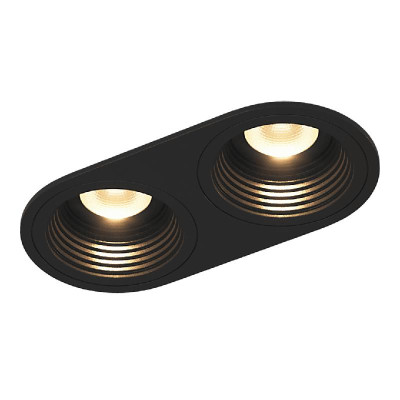 Корпус светильника COMBO-42-BL IP20 потолочн. встраив. наклон. черн. SWG PRO 00-00004183