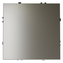 Выключатель с самовозвратом встраиваемый VOLTUM S70 одноклавишный 10А, (шелк), VLS010604