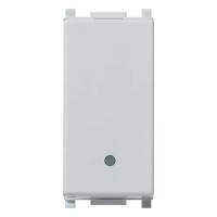 Vimar Переключатель 1P 20AX, серебро, 14006.SL