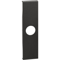 KG08 Bticino LIVING NOW. Лицевая панель для TV розеток и кабельных выводов с 1 отверстием 1 модуль.Цвет Черный., KG08 KG08 Bticino LIVING NOW. Лицевая панель для TV розеток и кабельных выводов с 1 отверстием 1 модуль.Цвет Черный., KG08