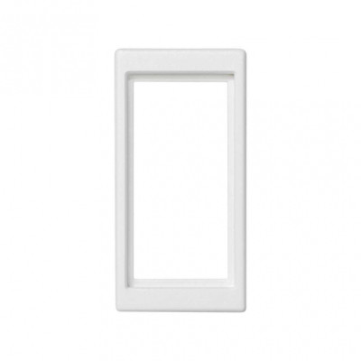 Simon Connect Вставка узкая для установки 3-проводного разъема GST18 белого цвета K45, K121-9
