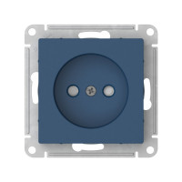 ATN001149S - ATLASDESIGN РОЗЕТКА без заземления со шторками, 16А, мех., быстрозажим. клем., АКВАМАРИН, Systeme Electric ATN001149S - ATLASDESIGN РОЗЕТКА без заземления со шторками, 16А, мех., быстрозажим. клем., АКВАМАРИН, Systeme Electric