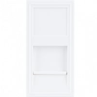 Donel Розетка DEC RJ45 FTP кат.6, 1мод., бел. (22.5х45мм), серия (тип) DEC, DECF12WF6