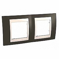 ХАМЕЛЕОН РАМКА 2-постовая, горизонтальная, БЕЖЕВЫЙ/ КАКАО