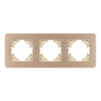 049730 - Рамка алюминиевая FRM-AKIRY-AL-3-GD (Arlight, -)