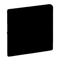 Legrand Valena LIFE. Лицевая панель для выключателя двухклавишного с подсветкой . Антрацит., 756222