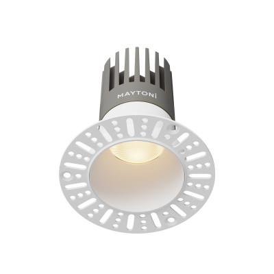 Maytoni Technical Встраиваемый светильник Dip Hight+ 3000K 15Вт 50°, DL122-15W-3K-TRS-W