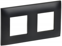 SKANDY Рамка 2-мест. SK-F02Bl черн. IEK, SK-M22-K02