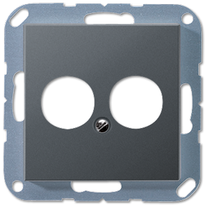 крышка для 2-х гнезд, A562-2BFANM