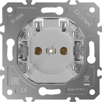 Donel D16  Механизм розетки без заземления 16А 250 В~ быстрозажимные контакты, DO15500