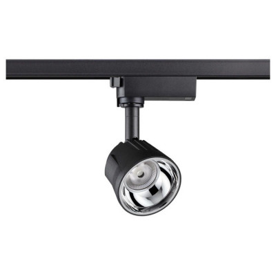 Novotech 358709 PORT NT21 094 черный/хром Светильник трековый однофазный трехжильный IP20 LED 4000K 10W 100-265V KNOF