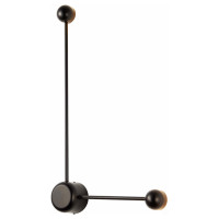 ST LUCE SL6003.401.02 Светильник настенный ST-Luce Черный/Черный LED 2*4W 4000K