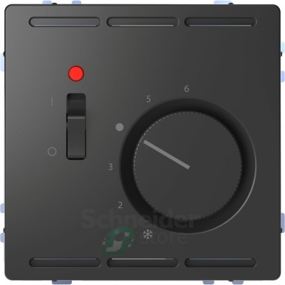 D-Life Терморегулятор в сборе, с выключателем 24 В, антрацит