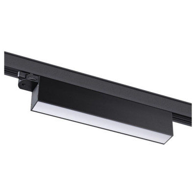 Novotech 358837 PORT NT22 114 черный Светильник трехфазный трековый светодиодный IP20 LED 4000K 18W 220V ITER