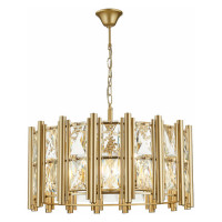 ST LUCE SL1623.203.08 Люстра подвесная ST-Luce шампань/шампань, прозрачный E14 8*40W