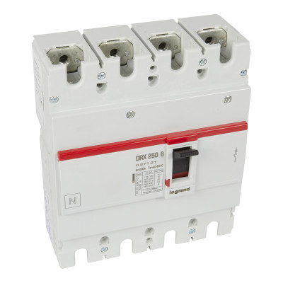 Legrand DRX250 термомагнитный 200A 4П 25KA, 027121