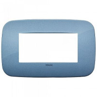 19684.86 - Vimar Накладка ROUND на 4 модуля синяя