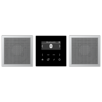 Смарт радио DAB+ Bluetooth, стерео; черный/алюминий, DABAL2BT