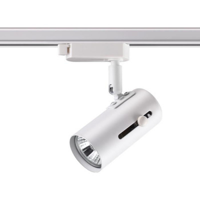 Novotech 370413 PORT NT19 104 белый Светильник трековый однофазный трехжильный IP20 GU10 50W 220V PIPE