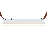 Denkirs DK5574-WH Трековый светильник Belty Linear со светодиодом L323mm H45mm 48V 12W 120° 4000K IP20 белый алюминий