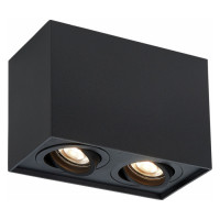 ST LUCE ST109.407.02 Светильник потолочный Черный GU10 2*50W  L181xW100xH123 220V Без ламп