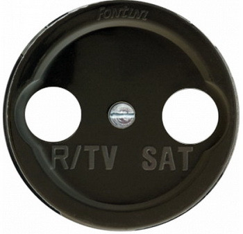 35715032 - Venezia Накладка TV/SAT, коричн., Fontini
