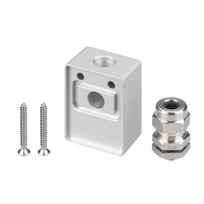 Заглушка ARH-FLOOR27-H28-DOWN с отверстием (Arlight, Металл), 040161