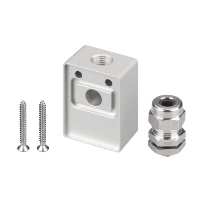 Заглушка ARH-FLOOR27-H28-DOWN с отверстием (Arlight, Металл), 040161