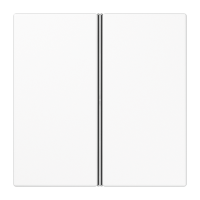 Набор клавиш для сенсорного модуля KNX, двойной, белый, LS402TSAWW Набор клавиш для сенсорного модуля KNX, двойной, белый, LS402TSAWW