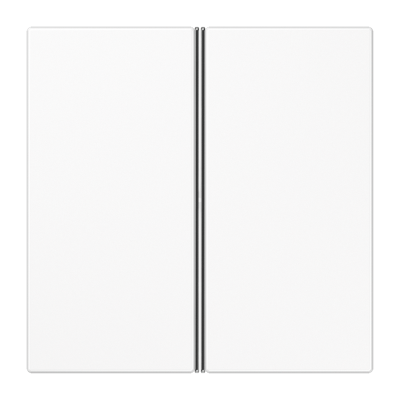 Набор клавиш для сенсорного модуля KNX, двойной, белый, LS402TSAWW