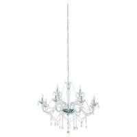 39102 Люстра BASILANO 1, 12х40W (Е14), ?1000, H1500, стекло/прозрачный