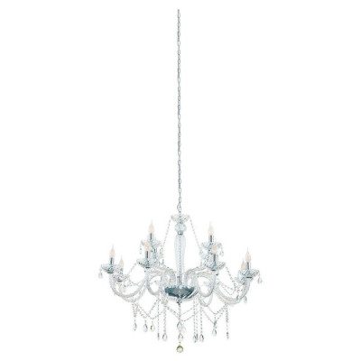 39102 Люстра BASILANO 1, 12х40W (Е14), ?1000, H1500, стекло/прозрачный