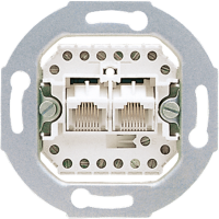 Телефонная UAE розетка, 8-ми полюсная; два терминала, UAE8-8UPO
