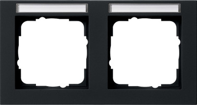 109209 Gira Рамка 2-я горизонтальная с полем для надписи