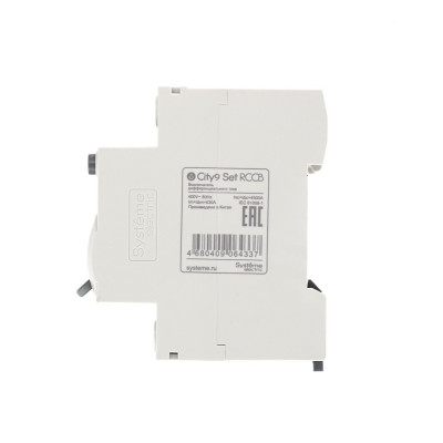 City9 Set ВДТ 63А 4P 30мА Тип-A 400В, Systeme Electric, C9R68463