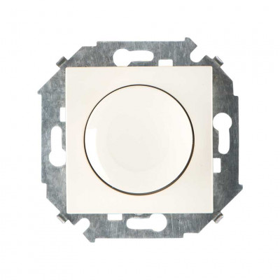 Simon Simon15 Светорегулятор 500Вт 230В~, винт. зажим, сл. кость, 1591311-031