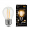 Лампа Gauss Filament Шар 9W 680lm 2700К Е27 LED 1/10/50, 105802109