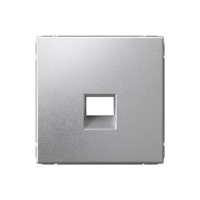 GAL000384 - ARTGALLERY НАКЛАДКА для информационных функций типа Keystone, АЛЮМИНИЙ, Systeme Electric