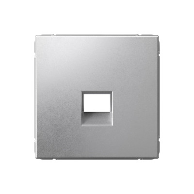 GAL000384 - ARTGALLERY НАКЛАДКА для информационных функций типа Keystone, АЛЮМИНИЙ, Systeme Electric