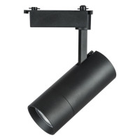 Lightstar 229337 Светильник для 1-фазного трека VOLTA LED COB 30W 2700LM 18-60G ЧЕРНЫЙ 3000K (в комплекте)