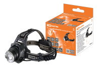 Фонарь «Налобный 8» аккумуляторный, 3Вт 1 светодиод CREE, Li-Ion 2x18650 2 Ач,  TDM Electric, SQ0350-0047