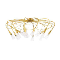 Lightstar 711121 (SX1105/12)  Люстра AEREO 12х25W G9 МАТОВОЕ ЗОЛОТО (в комплекте)