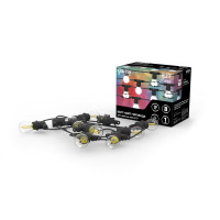 Гирлянда "Белт Лайт" Gauss серия Holiday для сменных ламп Е27, 10 ламп, 8 м, IP65, сечение 2*0,75мм?, черный, 1/8, HL070