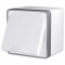 Werkel W5071201/ Розетка влагозащ. с зазем. с защит. крышкой и шторками Gallant (белый), a051568