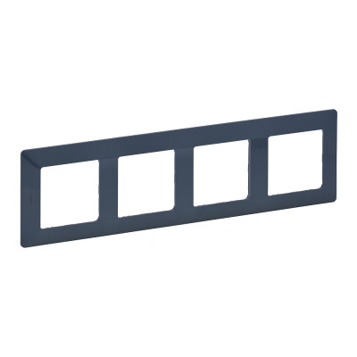 Legrand Valena LIFE.Рамка "Лазурь".4-постовая универсальная, 754094