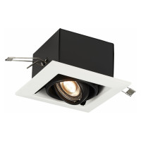 ST LUCE ST250.548.01 Св-к встр. Черный GU10 1*50W  L126xW126xH70 220V Без ламп