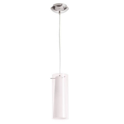 Arte Lamp ARIES, Подвес, цвет арматуры - ХРОМ, цвет плафона/декора - БЕЛЫЙ, 1х60W E27, A8983SP-1CC